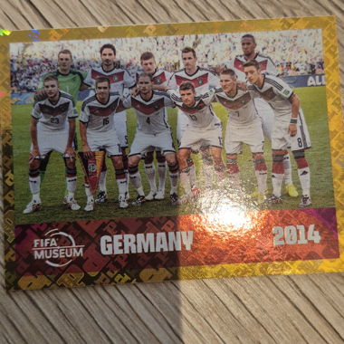 FIFA Museum Germany 2014 Card