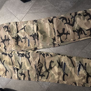 Pantaloni stile militare 