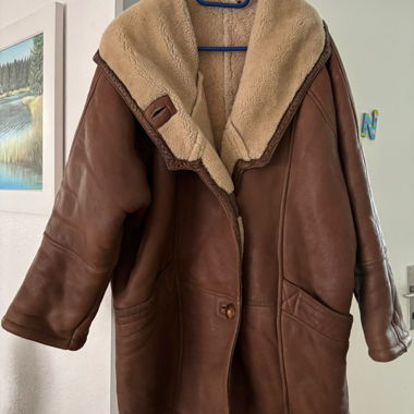 Giacca vintage in montone