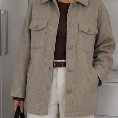 Giacca di lana Stradivarius