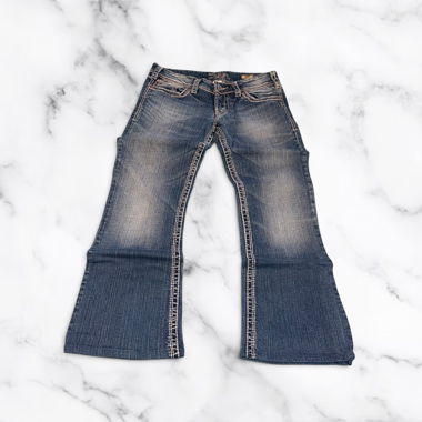 Silver Bootcut Jeans 