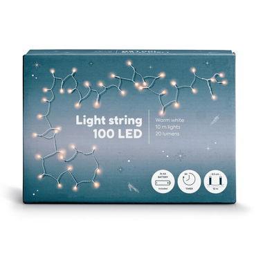 Ghirlanda luminosa Coop Winter Wunder 2024 100 LED