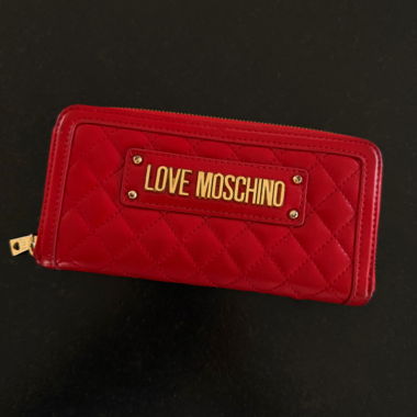 Love Moschino Red Wallet