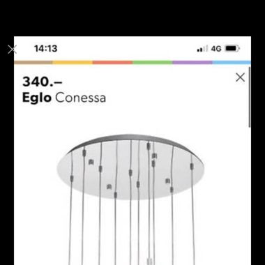 Eglo conessa hängeläuchte