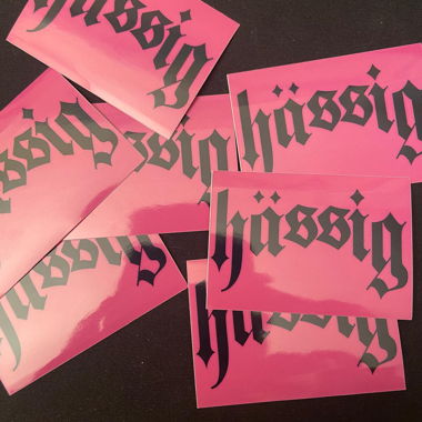 Hässig sticker