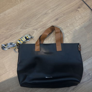 Tamaris Black Tote Bag