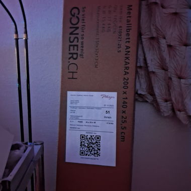 Bett Neu 160, 2000
