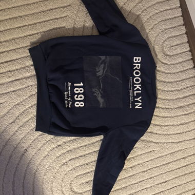 Navi Blue Backprint Pullover 