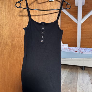 Black dress with buttons TALLY WEiJL