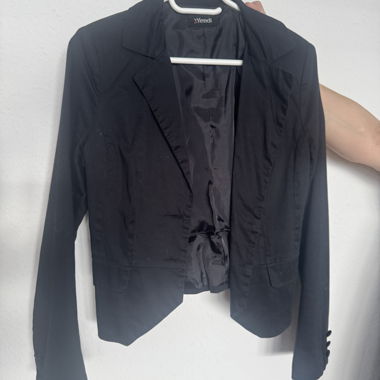 Blazer nero Yendi da donna