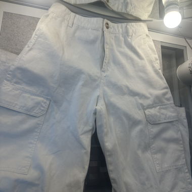 Pantalon cargo en denim