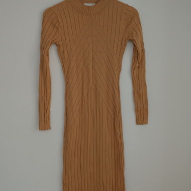 Rib-knit Dress