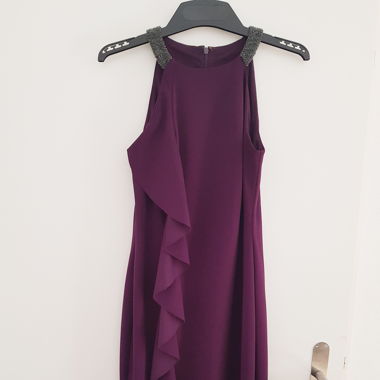 Ralph Lauren Kleid Abendkleid 4 s 36 Kleid violett