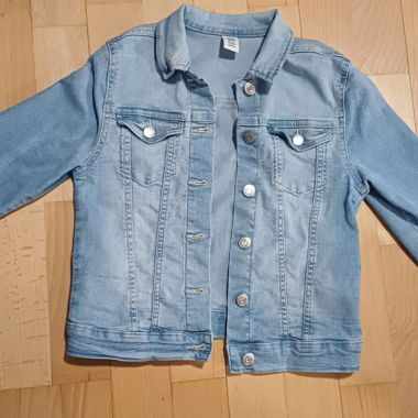 Light jeans blue jacket