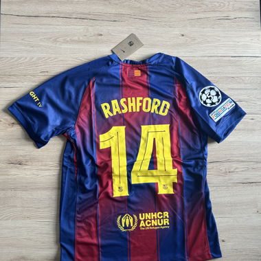 Barça home jersey 25/26 Rashford
