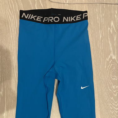 Leggings Nike pro blue clair 