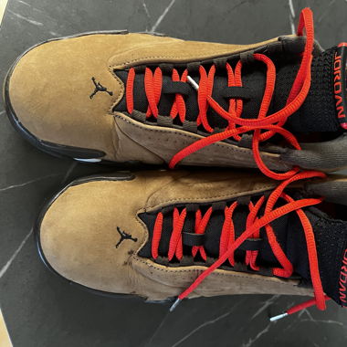 Jordan 14 Retro winterfest archäobraun Gr 42.5