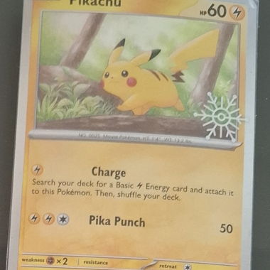 Pikachu Pokemon Karte