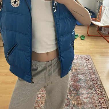 Converse Blue Puffer Vest