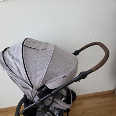 Stroller with its car seat