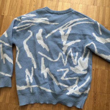 3 gemusterte Strickpullover 