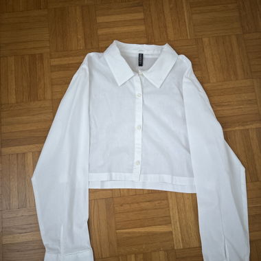Weisse Bluse 