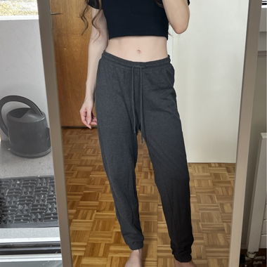 Pantalone da ginnastica H&M grigio scuro taglia S