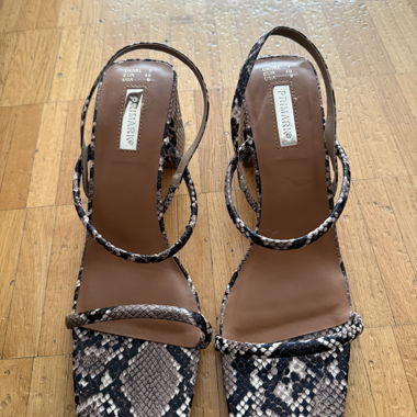 Sandali Primark con stampa serpente
