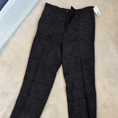 Glitter Suit Pants - Zara