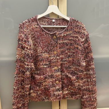 Bouclé Cardigan