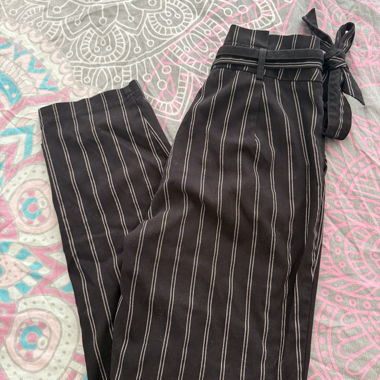 Light Striped Pants