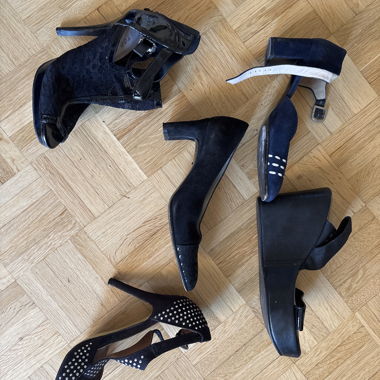 5 Paires de Talons Hauts / Escarpins Taille 36-38