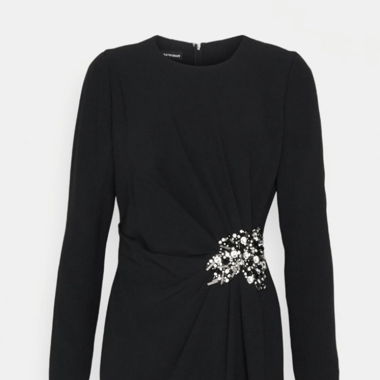 Emporio Armani Etuikleid Black 