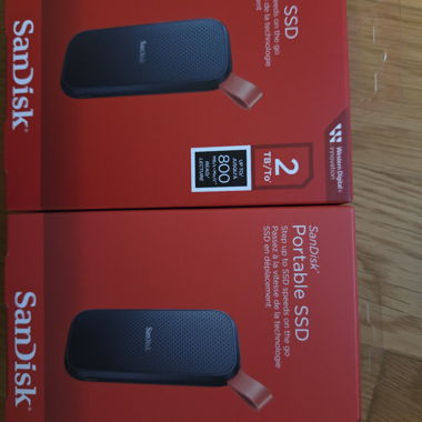 SanDisk Portable SSD 1 TB und  2 TB