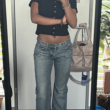 Low waisted jeans