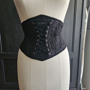 punk rave corset 
