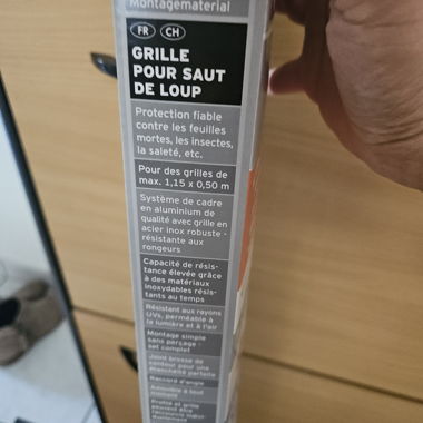 Grille pour saut de loup