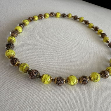 Collier de perles Murano