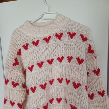 Herz Pullover