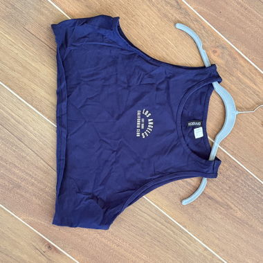 Débardeur bleu marine