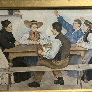 Framed Max Buri Print