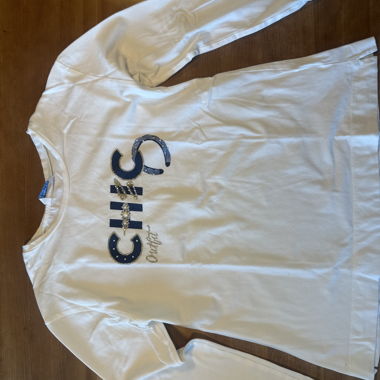 White Long-Sleeve Shirt