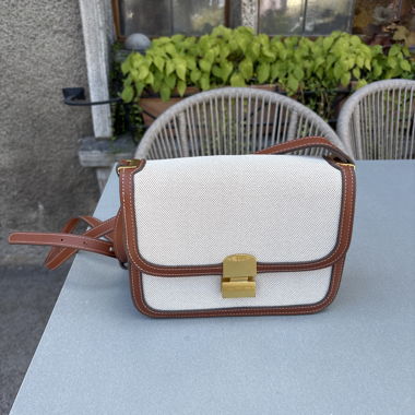 Borsa beige a tracolla