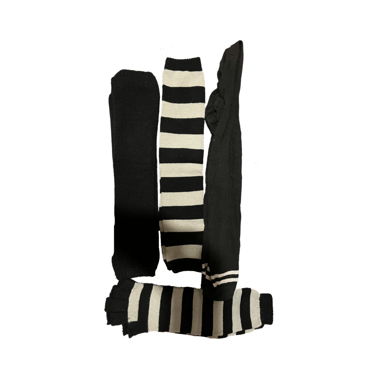 SET STULPEN, OVERKNEES UND HANDSCHUHE