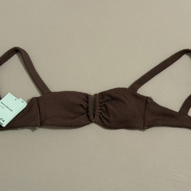 Brown Bikini Top