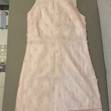 Pink flower dress