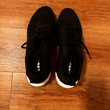 Baskets Adidas noires, taille 47 1/3