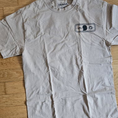 T-shirt imprimé beige 