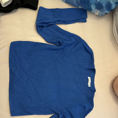 Crop-top manches longues 