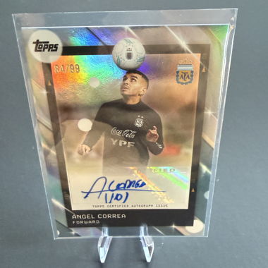Carta Autografata Angel Correa /99